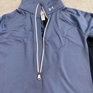 3/4 zip long sleeve athletic top